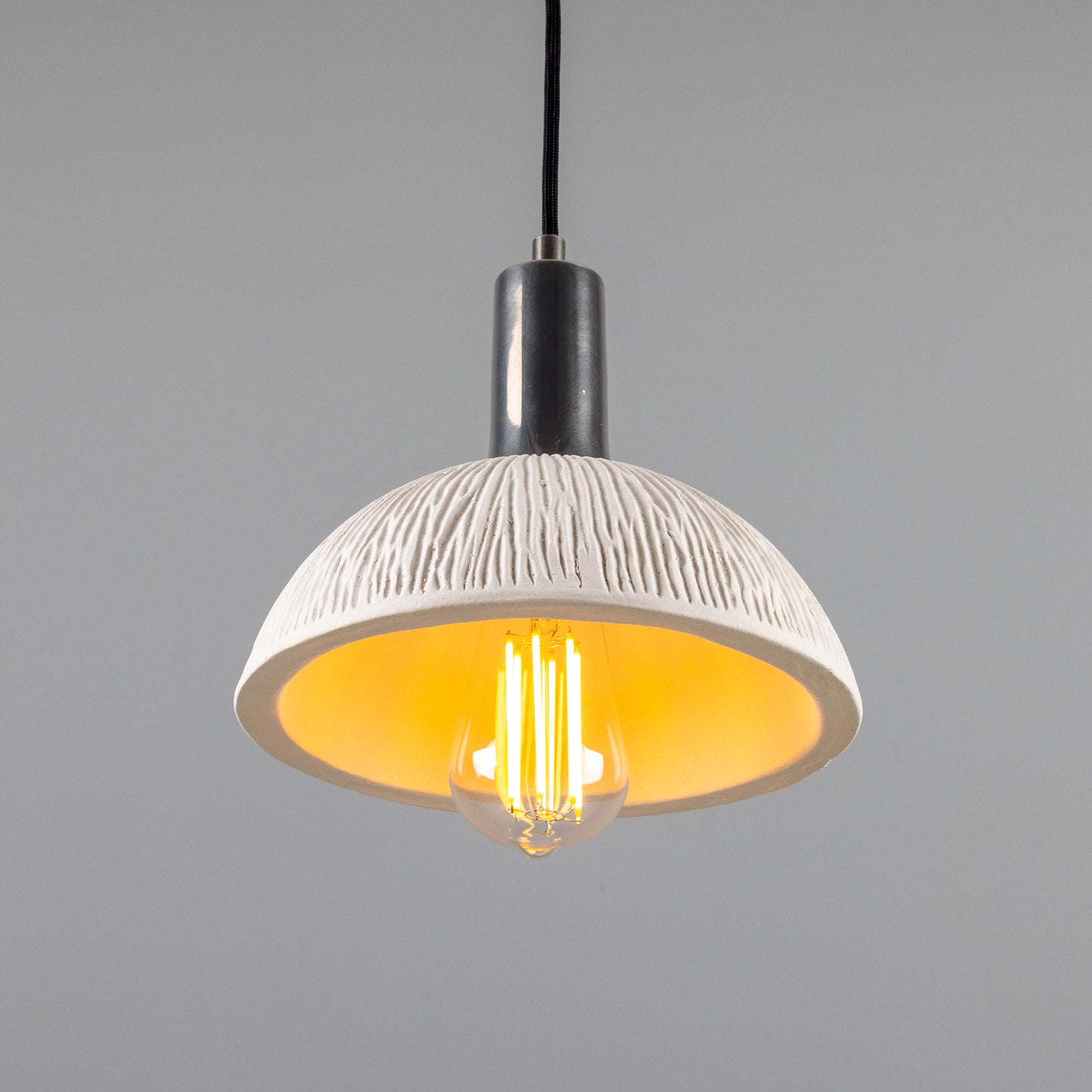 Kauri Organic Ceramic Dome Pendant Light