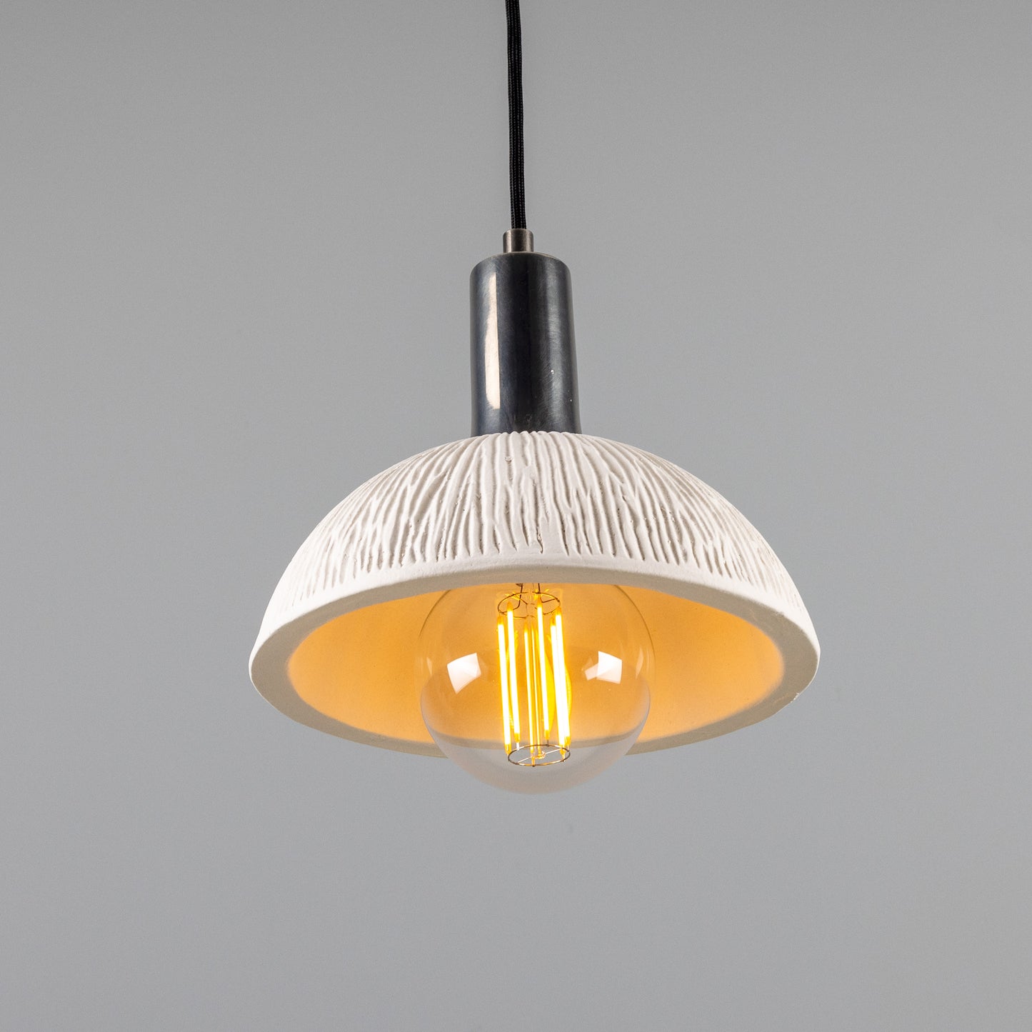 Kauri Organic Ceramic Dome Pendant Light