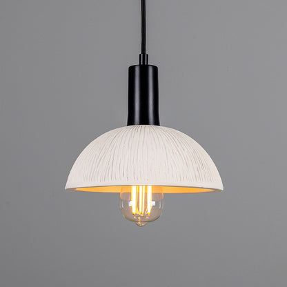 Kauri Organic Ceramic Dome Pendant Light