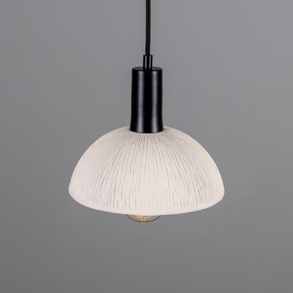 Kauri Organic Ceramic Dome Pendant Light