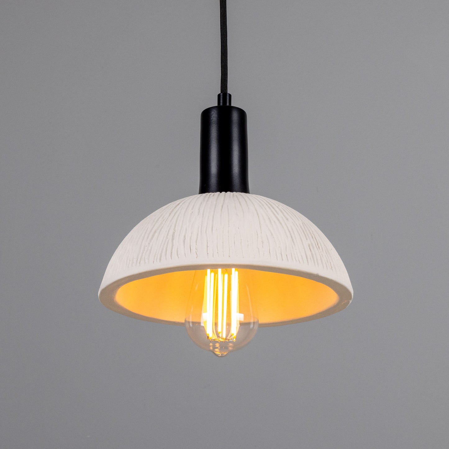 Kauri Organic Ceramic Dome Pendant Light
