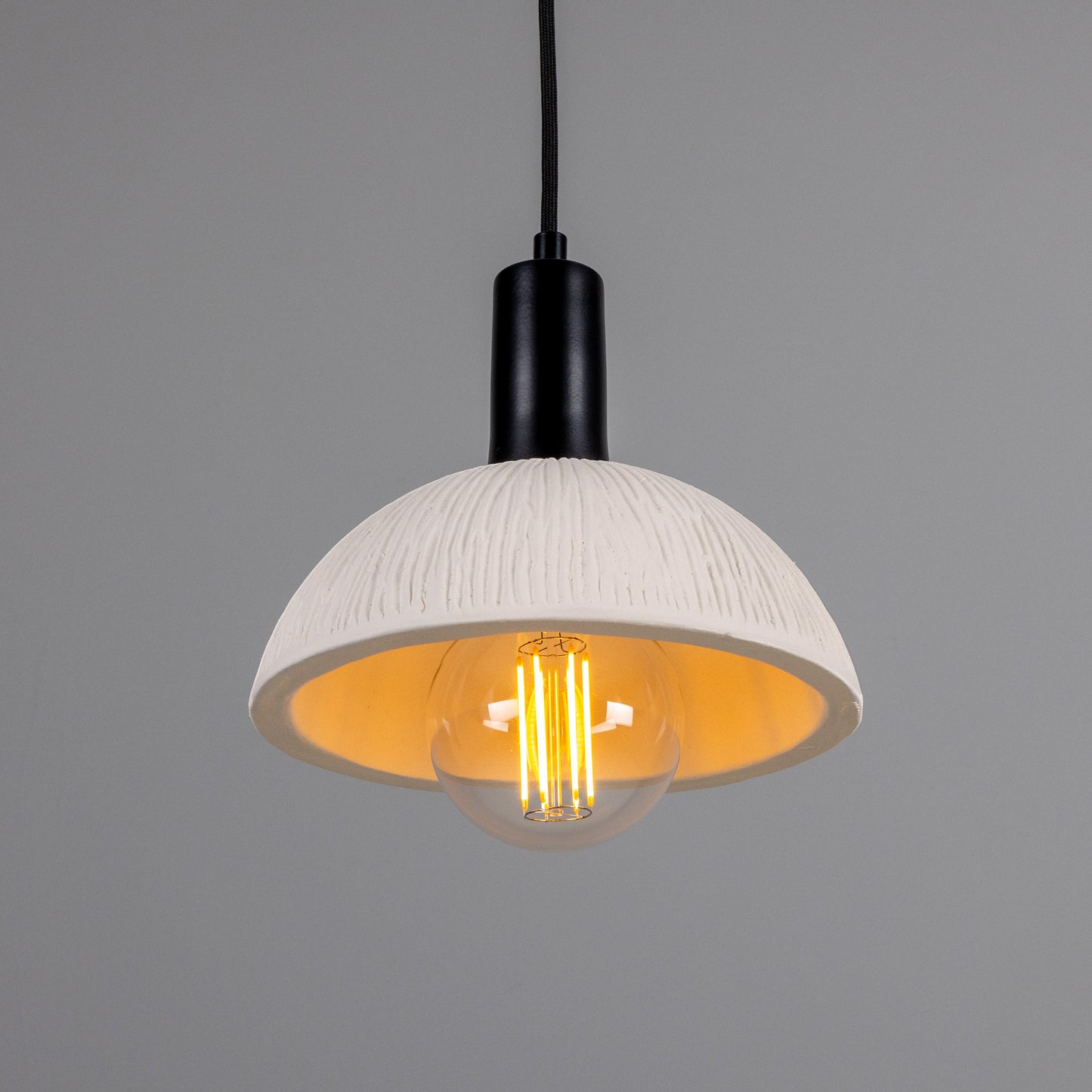 Kauri Organic Ceramic Dome Pendant Light