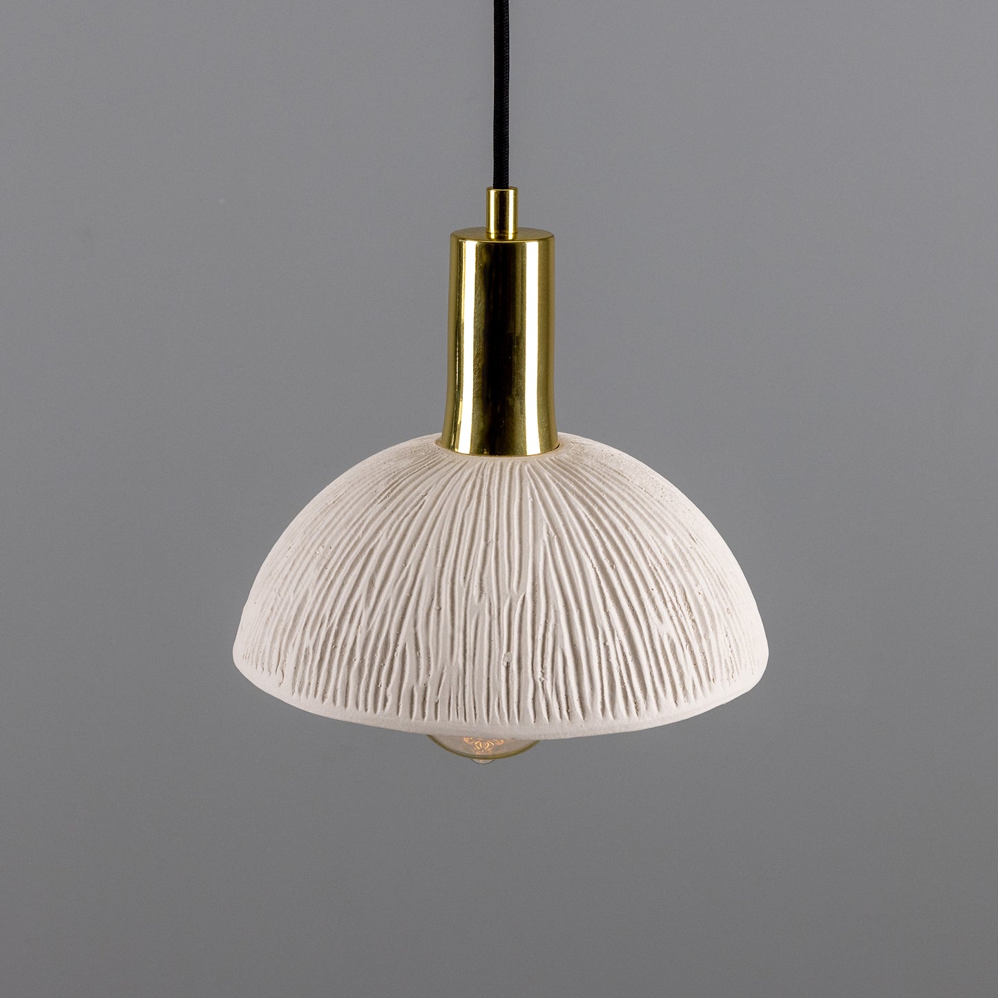 Kauri Organic Ceramic Dome Pendant Light