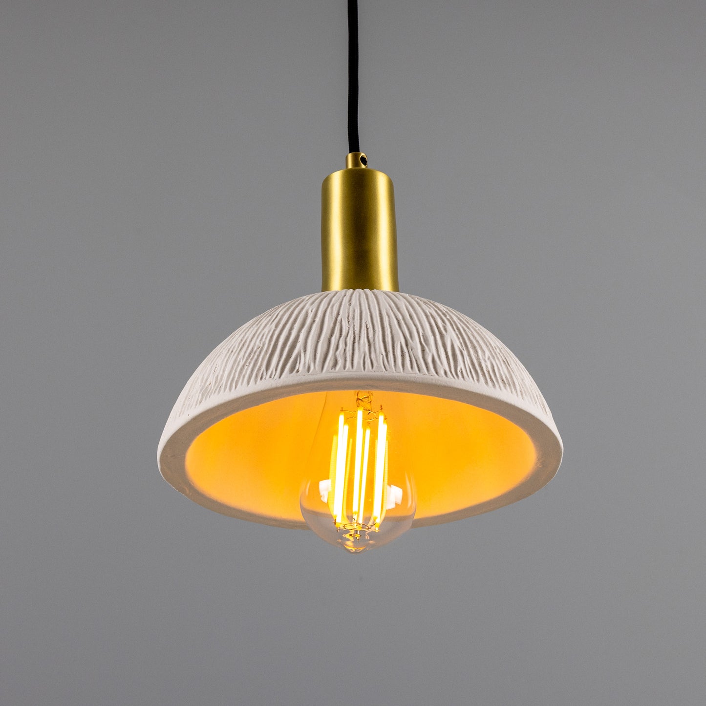 Kauri Organic Ceramic Dome Pendant Light