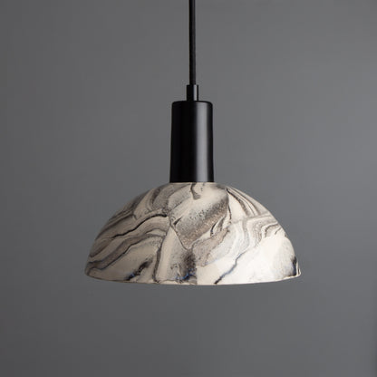 Kauri Organic Ceramic Dome Pendant Light
