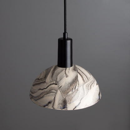Kauri Organic Ceramic Dome Pendant Light