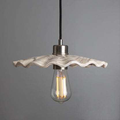 Kapok Organic Ceramic Pendant Light 27cm