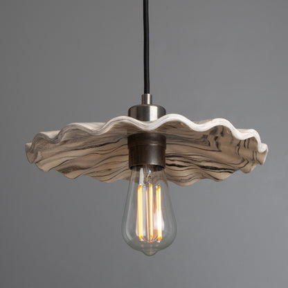 Kapok Organic Ceramic Pendant Light 27cm