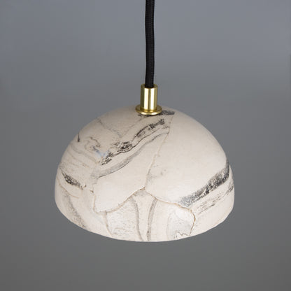 Ferox Small Ceramic Dome Pendant Light 14cm