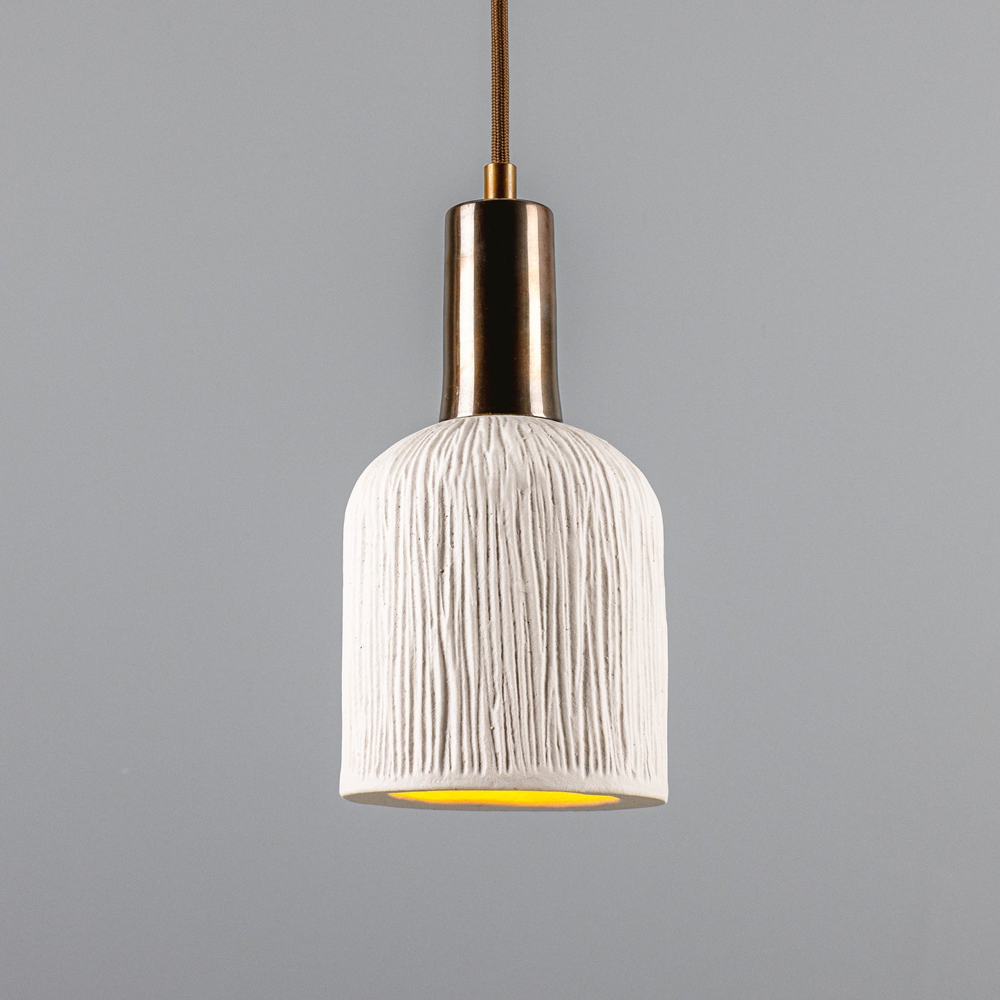 Osier Organic Ceramic Pendant Light 11.5cm