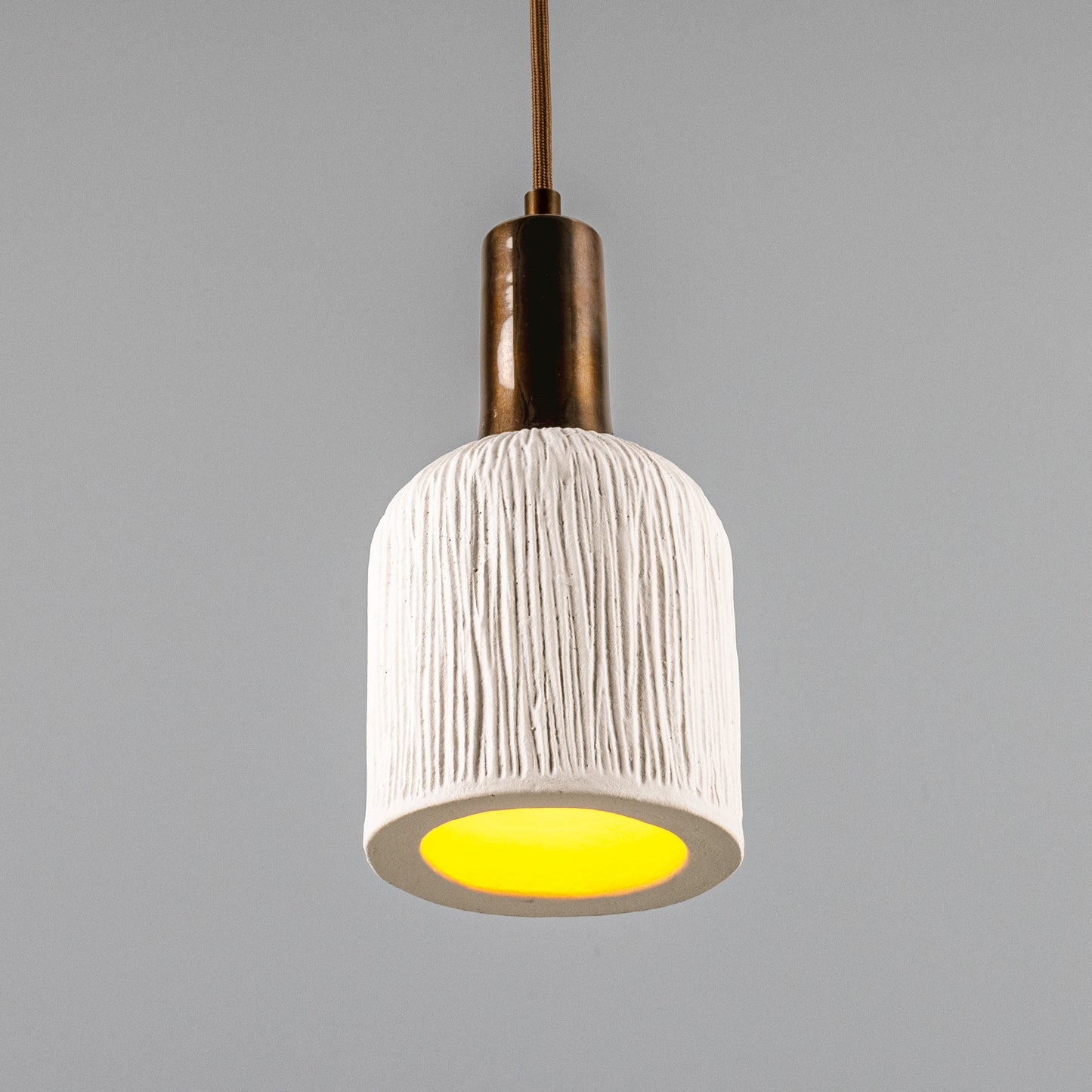 Osier Organic Ceramic Pendant Light 11.5cm