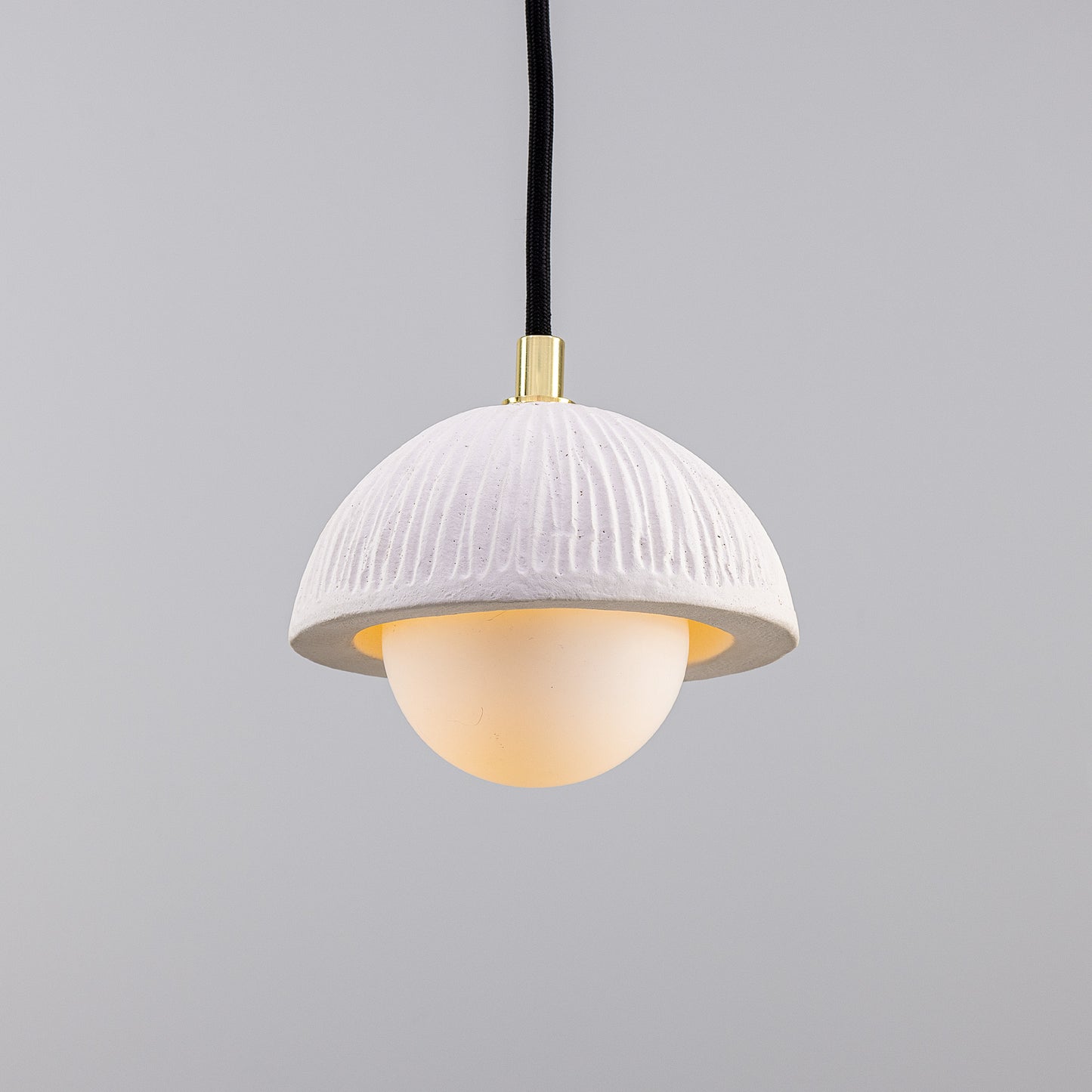 Ferox Small Ceramic Dome Pendant Light 14cm