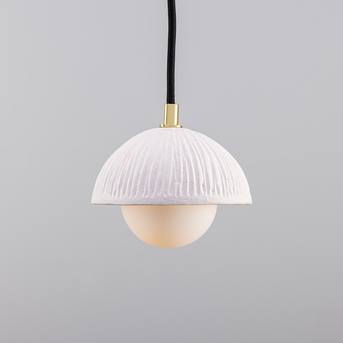 Ferox Small Ceramic Dome Pendant Light 14cm