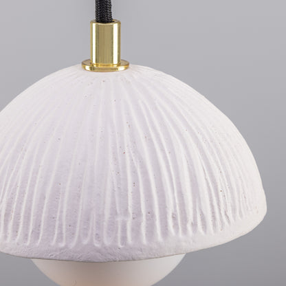 Ferox Small Ceramic Dome Pendant Light 14cm