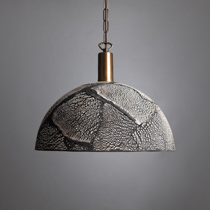 Kauri Organic Ceramic Dome Pendant Light