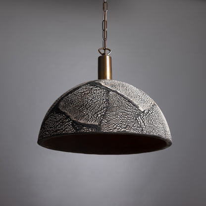Kauri Organic Ceramic Dome Pendant Light