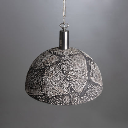 Kauri Organic Ceramic Dome Pendant Light