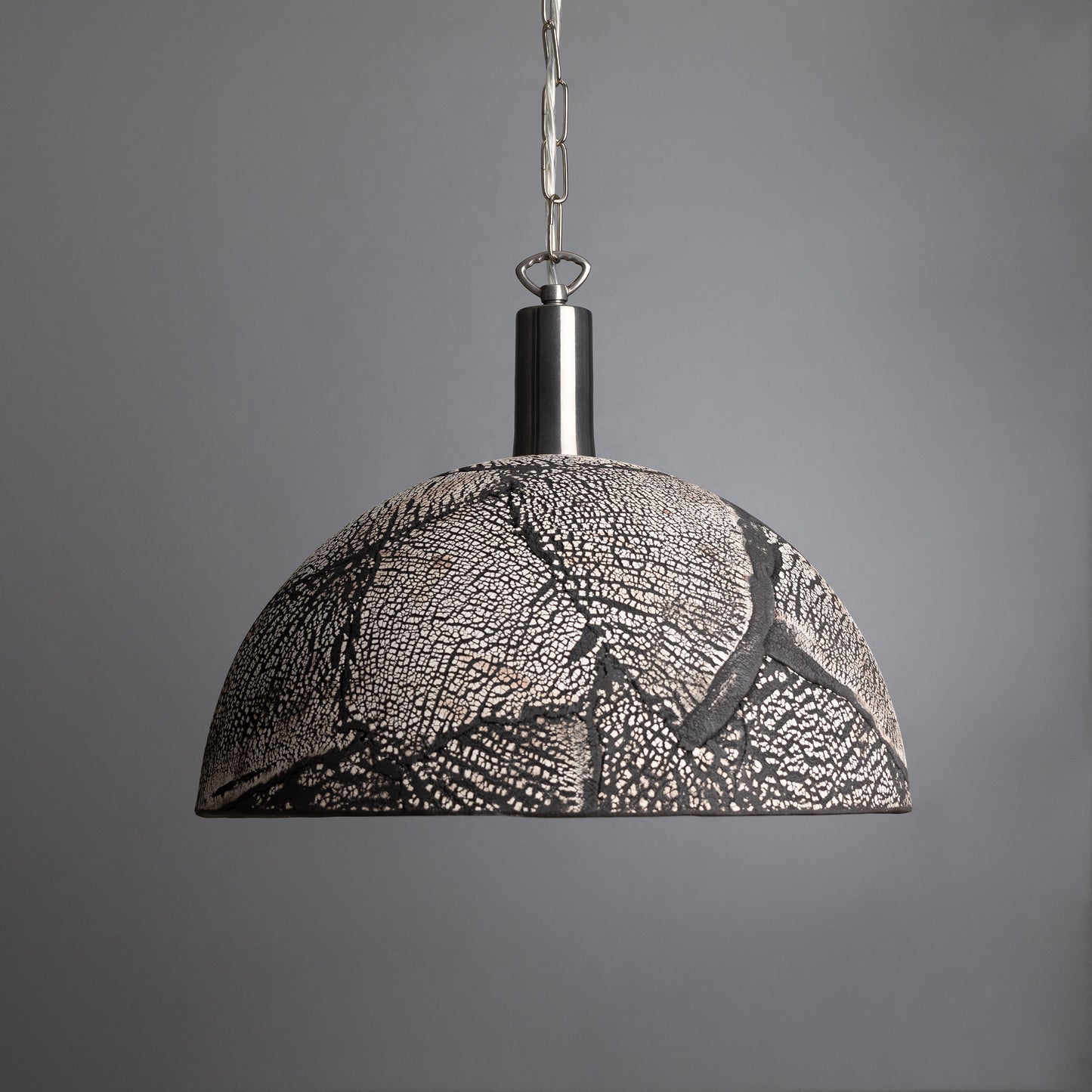 Kauri Organic Ceramic Dome Pendant Light