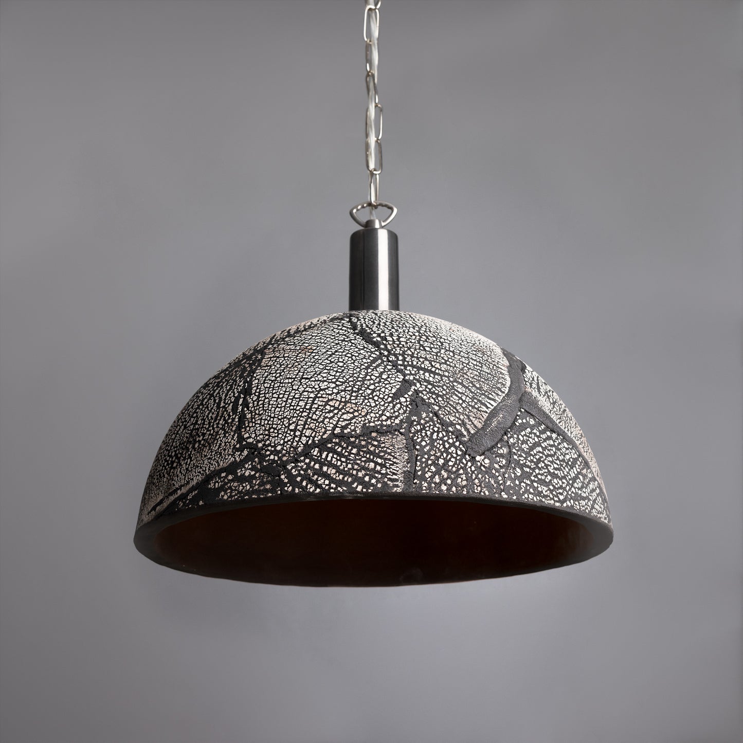 Kauri Organic Ceramic Dome Pendant Light