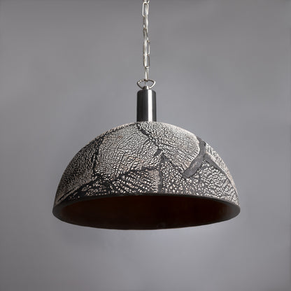Kauri Organic Ceramic Dome Pendant Light