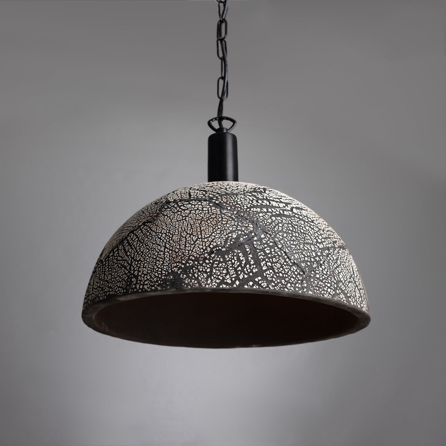 Kauri Organic Ceramic Dome Pendant Light