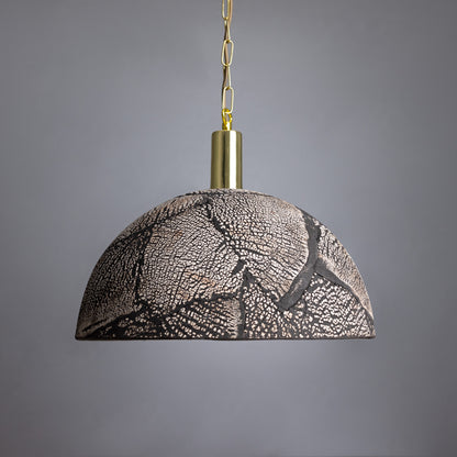 Kauri Organic Ceramic Dome Pendant Light