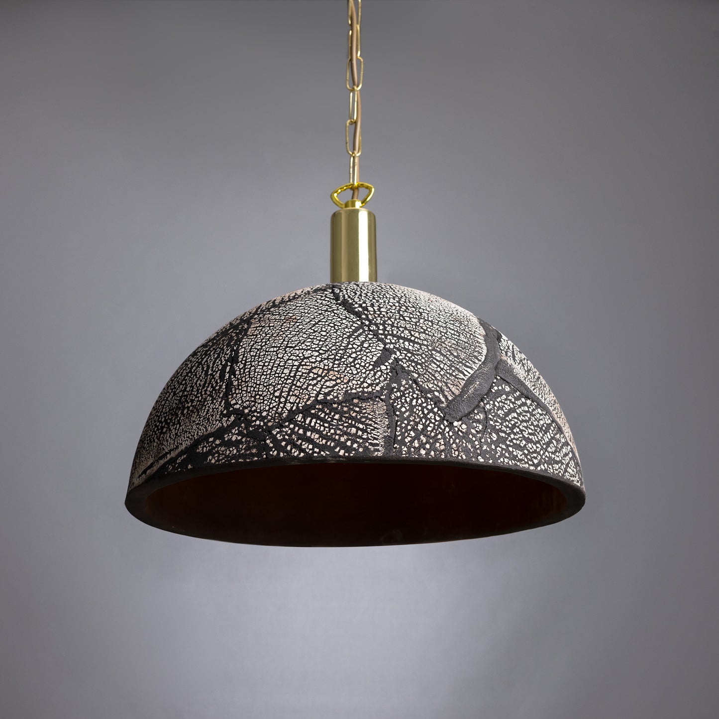 Kauri Organic Ceramic Dome Pendant Light