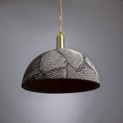 Kauri Organic Ceramic Dome Pendant Light