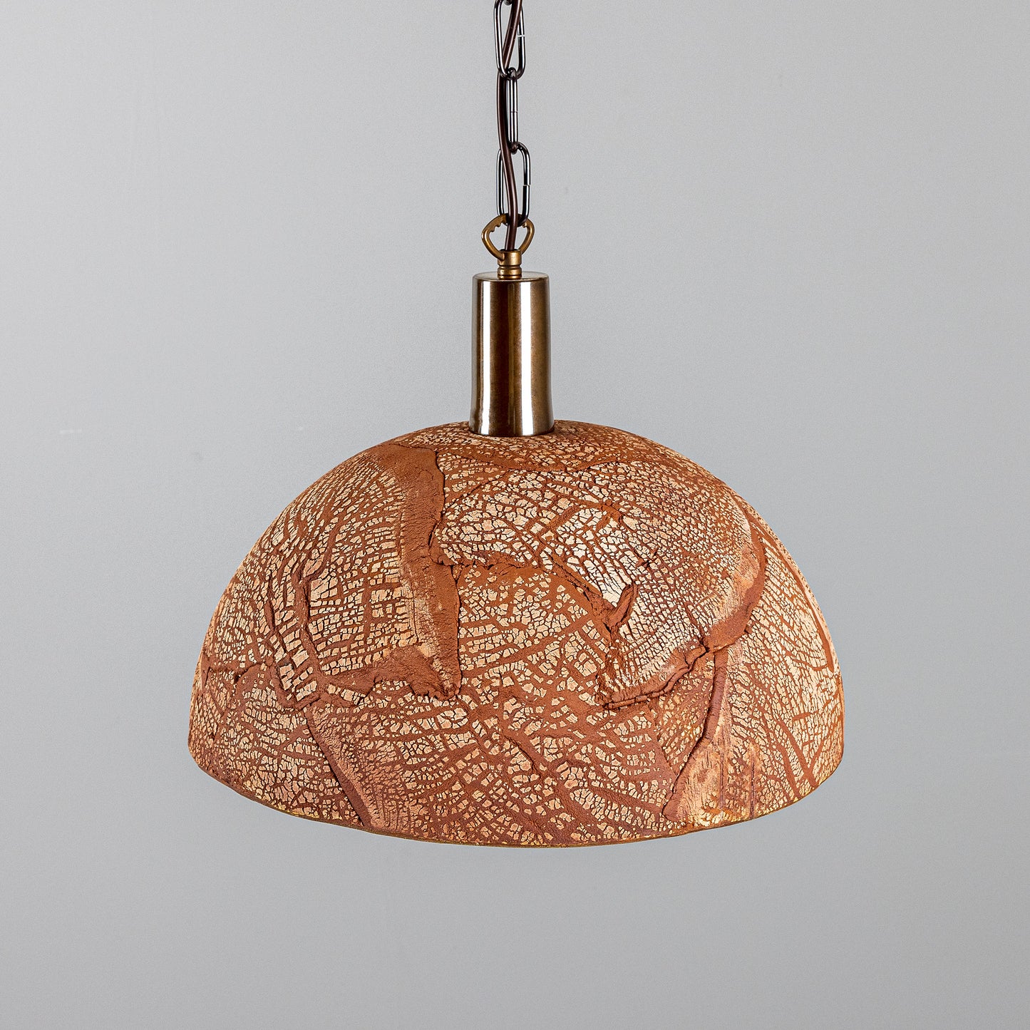 Kauri Organic Ceramic Dome Pendant Light