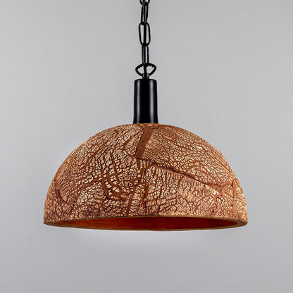 Kauri Organic Ceramic Dome Pendant Light