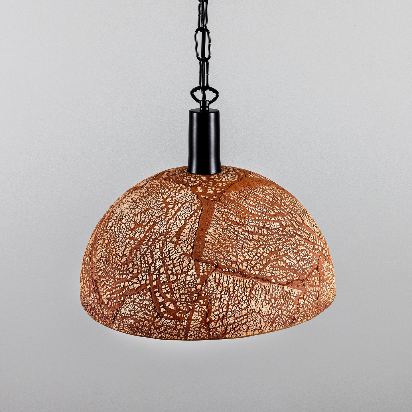 Kauri Organic Ceramic Dome Pendant Light