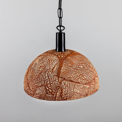 Kauri Organic Ceramic Dome Pendant Light