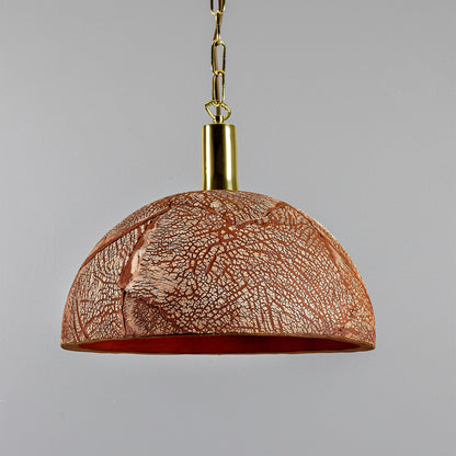 Kauri Organic Ceramic Dome Pendant Light