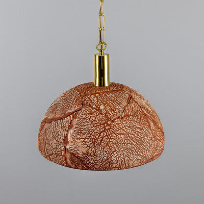 Kauri Organic Ceramic Dome Pendant Light