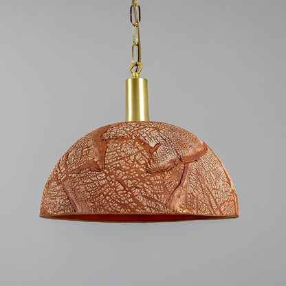 Kauri Organic Ceramic Dome Pendant Light