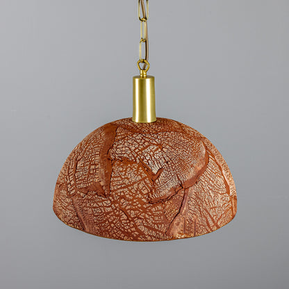 Kauri Organic Ceramic Dome Pendant Light