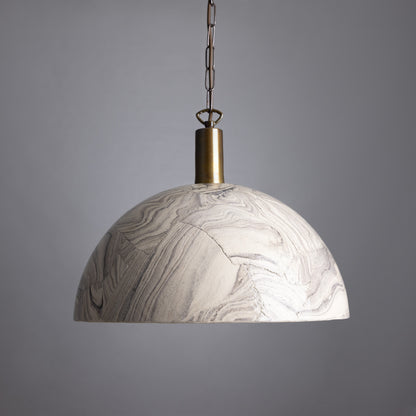 Kauri Organic Ceramic Dome Pendant Light
