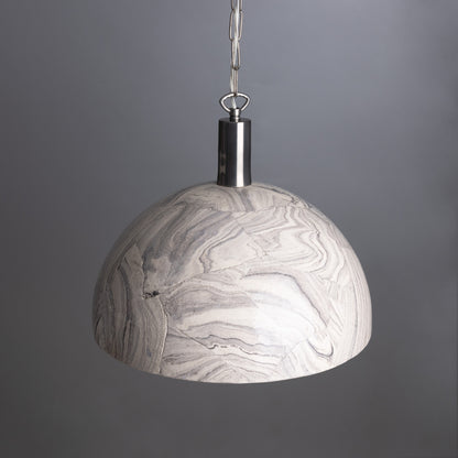 Kauri Organic Ceramic Dome Pendant Light