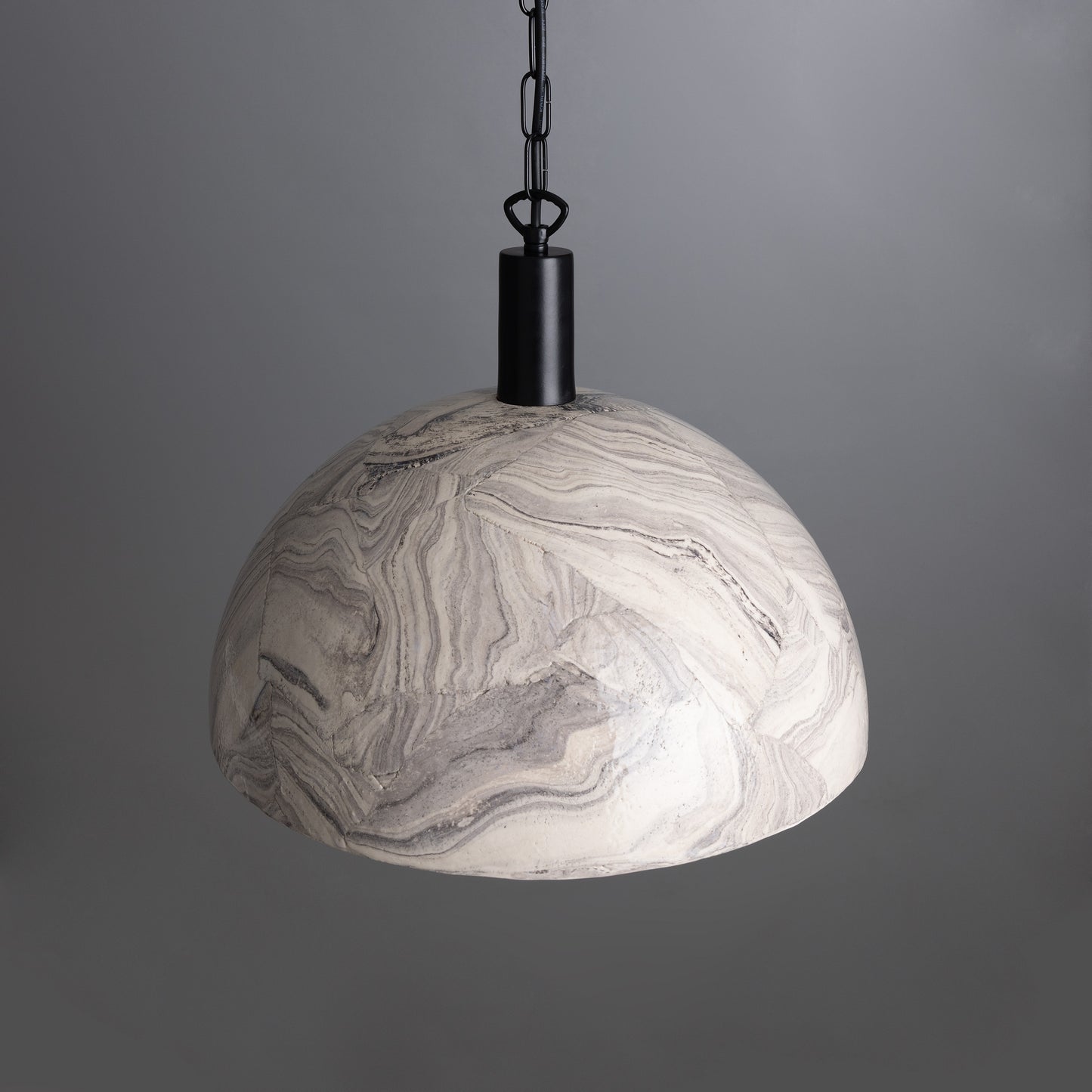 Kauri Organic Ceramic Dome Pendant Light