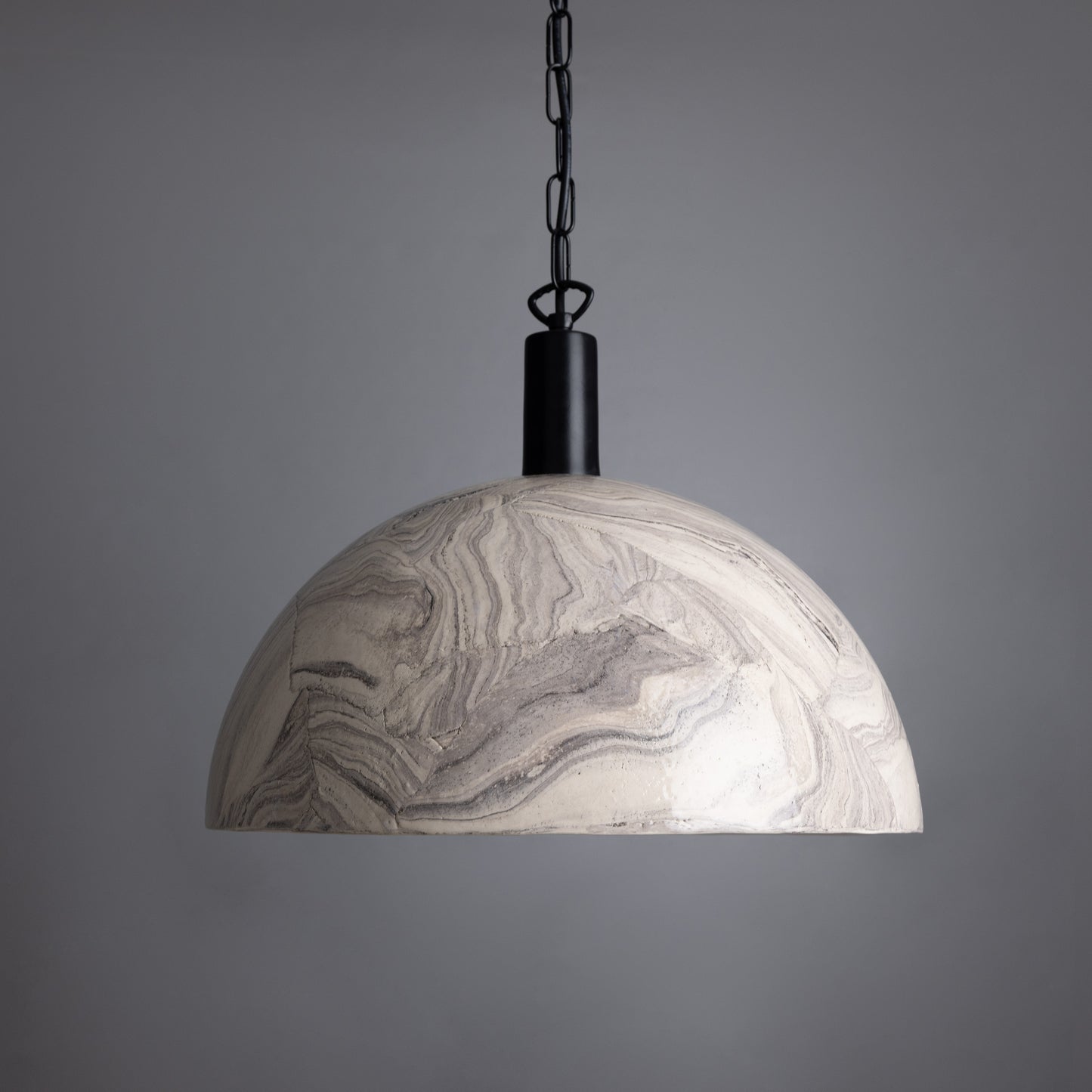 Kauri Organic Ceramic Dome Pendant Light