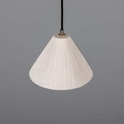 Tilia Organic Ceramic Cone Pendant Light 28cm