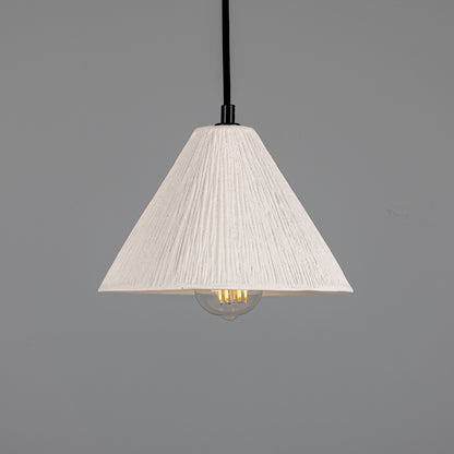 Tilia Organic Ceramic Cone Pendant Light 28cm