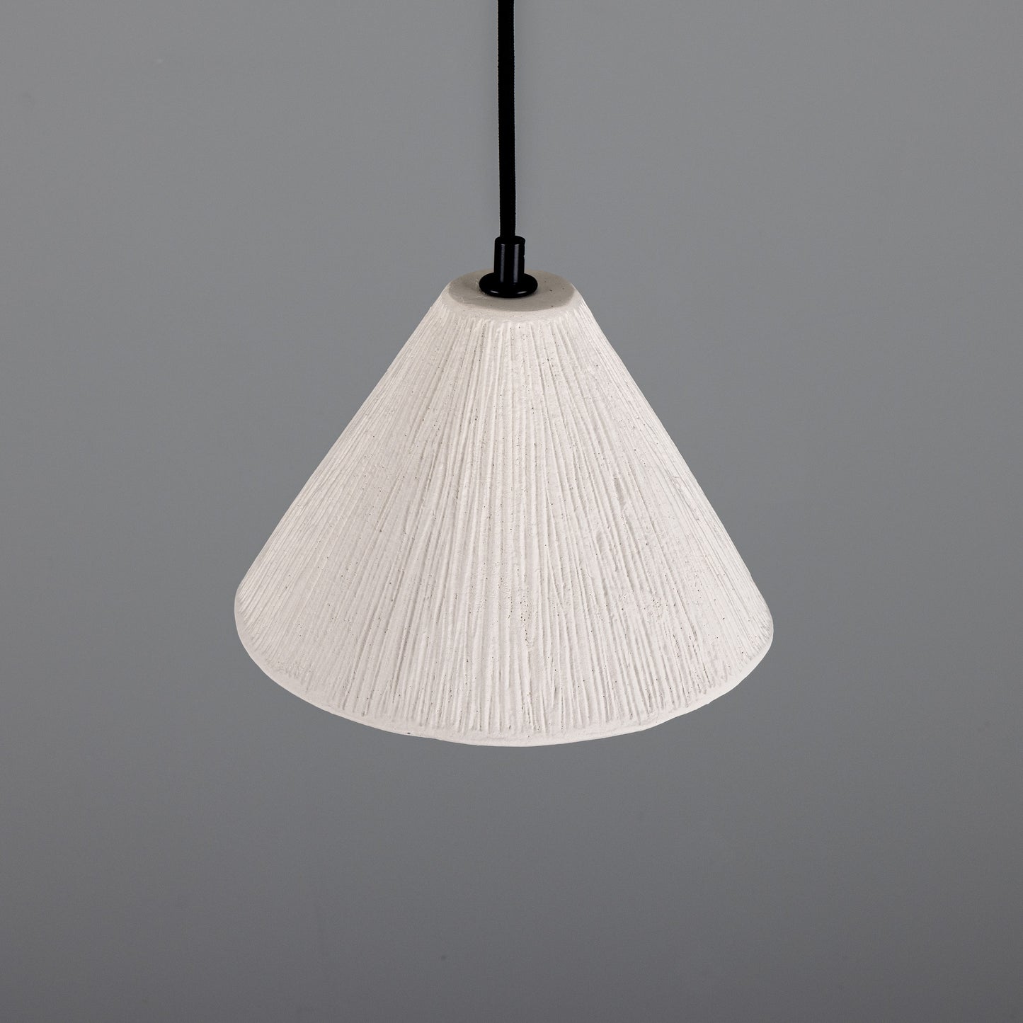 Tilia Organic Ceramic Cone Pendant Light 28cm