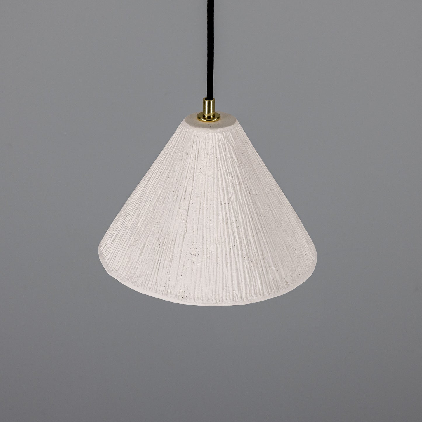 Tilia Organic Ceramic Cone Pendant Light 28cm