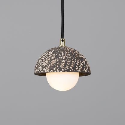 Ferox Small Ceramic Dome Pendant Light 14cm