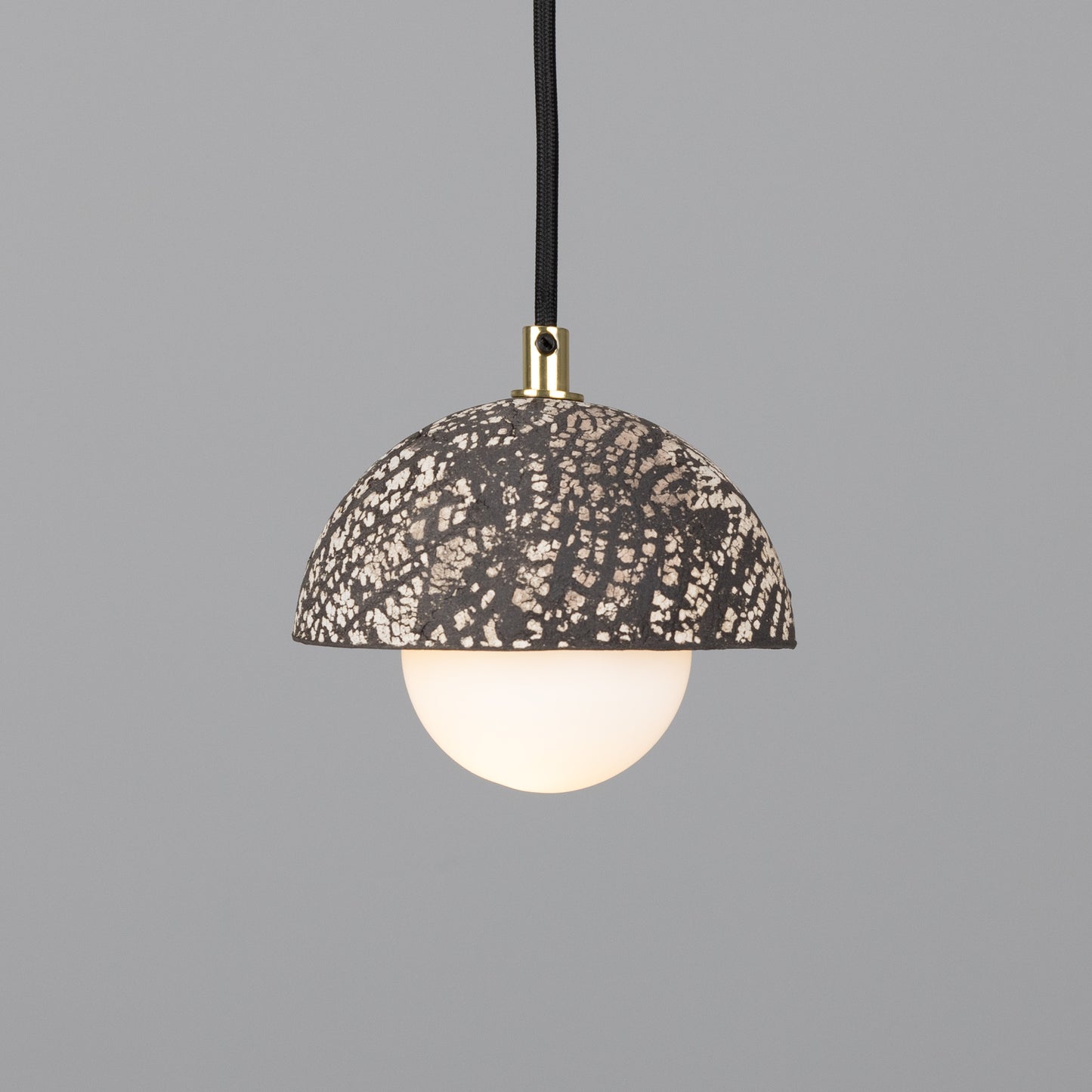 Ferox Small Ceramic Dome Pendant Light 14cm