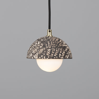 Ferox Small Ceramic Dome Pendant Light 14cm