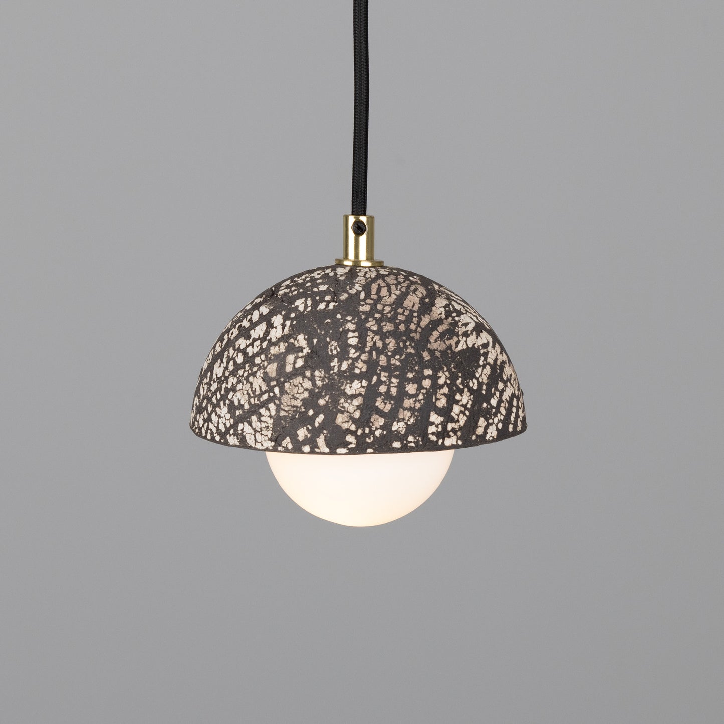 Ferox Small Ceramic Dome Pendant Light 14cm