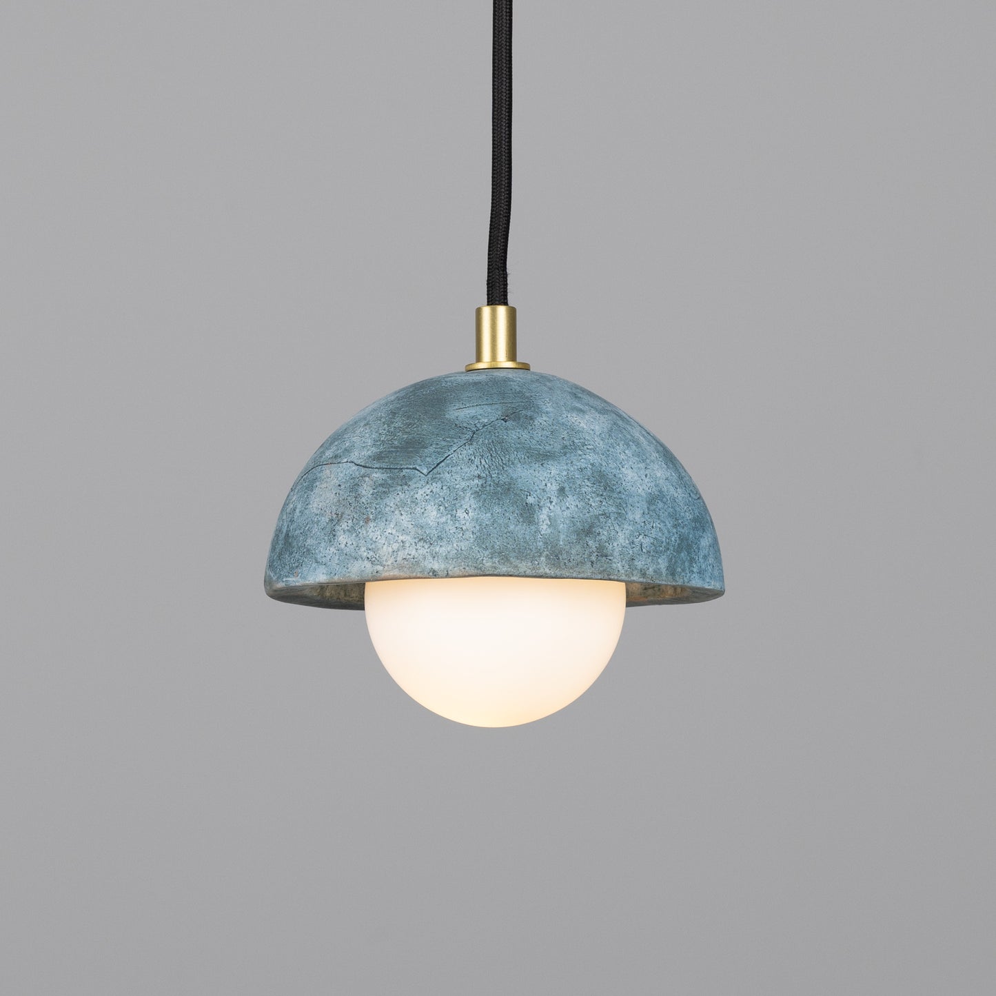 Ferox Small Ceramic Dome Pendant Light 14cm