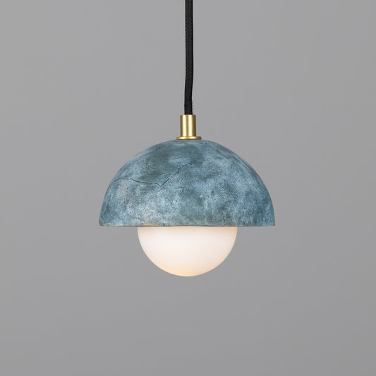 Ferox Small Ceramic Dome Pendant Light 14cm